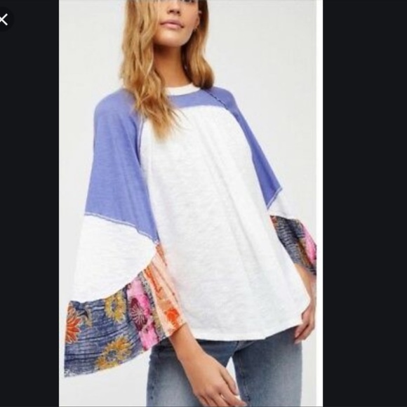 We the Free Friday Fever Thermal Fluted Sleeve Top - Picture 2 of 12